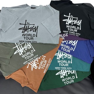 DYIZ STUSSY mens and womens casual short-sleeved T-shirt