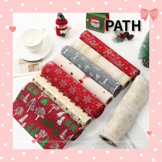 Path ผ้าปูโต๊ะ พิมพ์ลายต้นคริสต์มาส สําหรับตกแต่งบ้าน