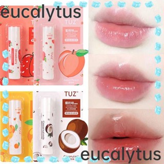 Eucalytus1 ลิปบาล์มผลไม้ บํารุงริมฝีปากอย่างล้ําลึก สีธรรมชาติ ป้องกันริมฝีปากแห้ง