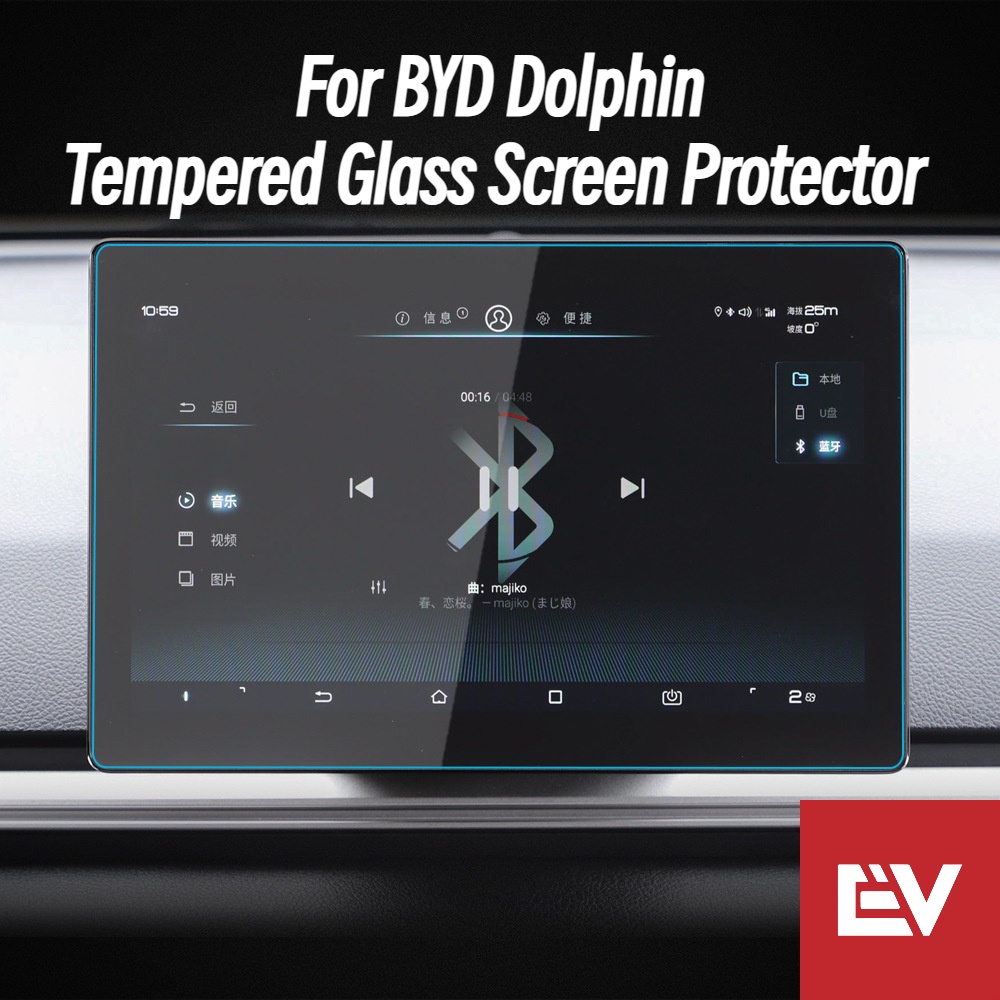 For BYD Dolphin ฟิล์มนิรภัยขนาด 12.8 นิ้วและ 5 นิ้ว
