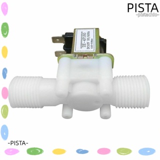 Pista วาล์วโซลินอยด์น้ํา พลาสติก 12V 0.5 นิ้ว พลังงานแสงอาทิตย์ สําหรับครัวเรือน