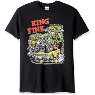 [S-5XL]r.f. ratfink rat king fink เสื้อยืดลําลองสําหรับผู้ชายแขนสั้นคอกลมพิมพ์ลาย