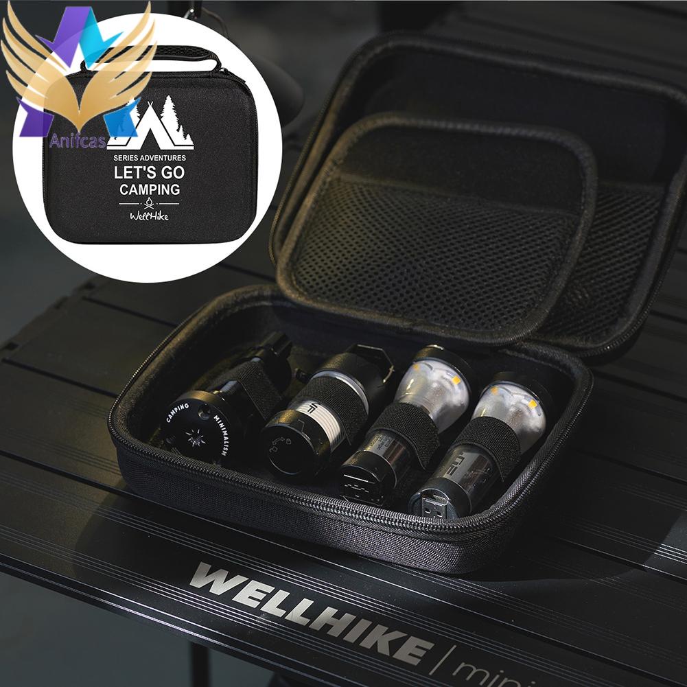 🚚สต็อกพร้อมในกรุงเทพ🚚 WELLHIKE  กระเป๋าเคส EVA กันน้ํา แบบพกพา สําหรับจัดเก็บโคมไฟ GZ