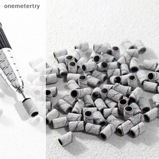 Onem ดอกสว่านขัดเล็บเจล ลายม้าลาย สีขาว แบบเปลี่ยน