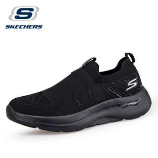 SKECHERS รองเท้ากีฬาลําลอง พื้นนิ่ม ระบายอากาศได้ดี สวมใส่สบาย แฟชั่นฤดูร้อน สําหรับผู้ชาย และผู้หญิง