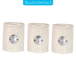 [Sunnimix1] กระปุกโลหะ สําหรับเก็บเมล็ดกาแฟ น้ําตาล ชา