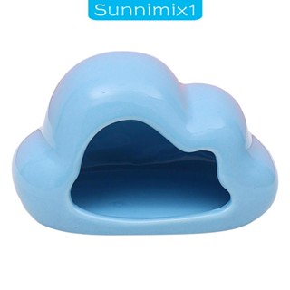 [Sunnimix1] รังหนูแฮมสเตอร์ เซรามิค ระบายความร้อน ฤดูร้อน สําหรับสัตว์เลี้ยง หนูแฮมสเตอร์