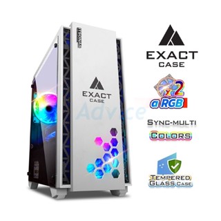 mATX CASE (NP) ITSONAS EXACT DUAL ARGB (WHITE)