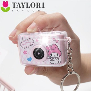 Taylor1 พวงกุญแจกล้อง ลายการ์ตูนอนิเมะ Kuromi My Melody Hello KT สําหรับห้อยกระเป๋า