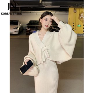 JN Studio  Áo Len áo khoác cardigan áo cardigan Thời trang hàn quốc  ins สวย Trendy Beautiful A91K0BX 36Z230909