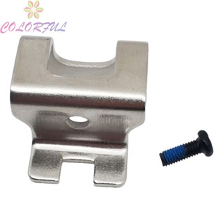 【COLORFUL】Belt Clip Drill Belt Clips Essential Accessory Metal Silver With Screw