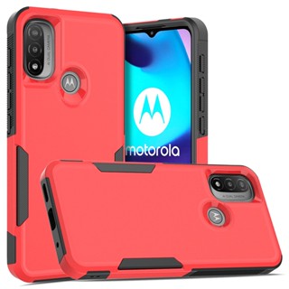 เคสไฮบริด กันกระแทก สําหรับ Motorola Moto E40 E30 E20 E32 E32s