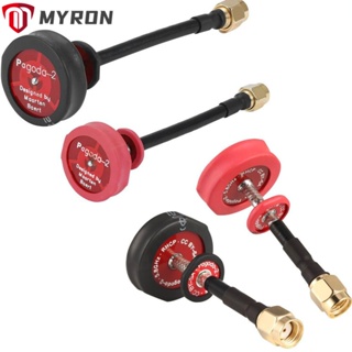 Myron อะไหล่เสาอากาศอมยิ้ม 5 ซม. 8 ซม. 5.8G 5dBi 50W SMA RP-SMA DIY