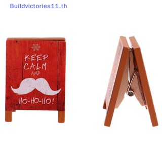 Buildvictories11 ชอล์กบอร์ดวาดภาพจิ๋ว 1/12 สําหรับบ้านตุ๊กตา
