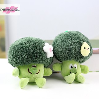 Pinkcool ตุ๊กตาผัก บร็อคโคลี่ น่ารัก ตุ๊กตายัดไส้ ตุ๊กตา Cauliflower นุ่ม ของเล่น ของขวัญสําหรับเด็ก ขายดี