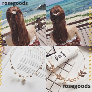 Rosegoods1 ที่คาดผม ประดับคริสตัล หรูหรา สําหรับผู้หญิง