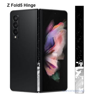 สติกเกอร์ฟิล์มติดบานพับ ลายนักบินอวกาศอวกาศ 3M สําหรับ Samsung Galaxy Z Fold 5 Fold5