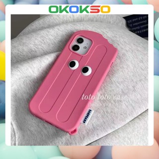 [Okso] ใหม่ เคสโทรศัพท์มือถือนิ่ม กันกระแทก ลายการ์ตูนตาโต สําหรับ OPPO Reno9 Reno8 Reno7pro reno6 7z 5 R17 สไตล์คู่รัก 4Z 5G