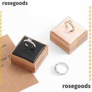 Rosegoods1 ชั้นวางเครื่องประดับ หนัง และกํามะหยี่