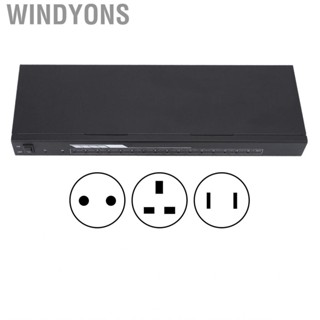 Windyons HD Multimedia Interface Splitter  100‑240V 4K Video Multifunction 18Gps for Meeting Room