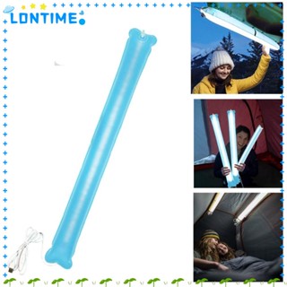 Lontime โคมไฟ LED หรี่แสงได้ พับได้ พลังงาน USB สําหรับตั้งแคมป์ เต็นท์กลางแจ้ง