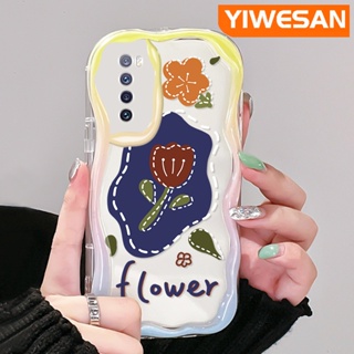 เคสโทรศัพท์มือถือแบบนิ่ม ใส ลายดอกกุหลาบ สีครีม หลากสี สําหรับ Huawei Nova 7 SE Nova 7 Pro Nova 9 SE Nova 11 SE Nova 10 SE Honor 20