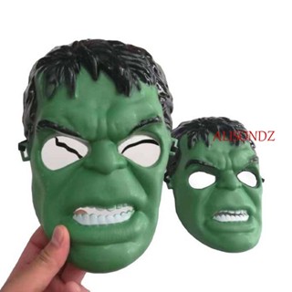 Alisondz Hulk หน้ากากใบหน้า เต็มหน้า พร้อมสายคล้องปรับได้ อะนิเมะ หน้ากากคอสเพลย์ ตกแต่งฮาโลวีน