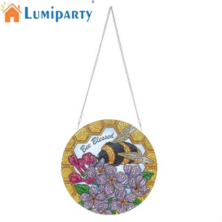 Lumiparty จี้ป้ายแขวน รูปผึ้งน่ารัก แฮนด์เมด สําหรับตกแต่งบ้าน Diy