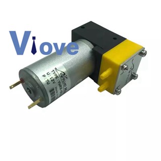 เครื่องปั๊มไดอะแฟรม 12V 0.4-1 ลิตรต่อนาที ขนาดเล็ก