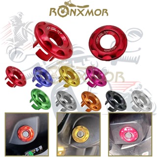 Ronxmor ฝาครอบสวิตช์กุญแจรถจักรยานยนต์ CNC สําหรับ Fuxi Qiaoge E-bike