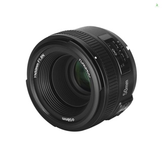 Phonelaptop YONGNUO เลนส์โฟกัสแมนนวล รูรับแสงขนาดใหญ่ 1:1.8 Yn50 มม. F1.8 AF สําหรับกล้อง DSLR