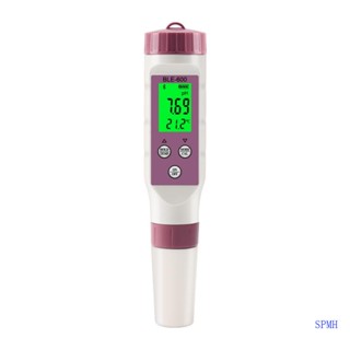 เครื่องทดสอบคุณภาพน้ํา 7 in 1 PH Temp TDS EC ORP S G อเนกประสงค์