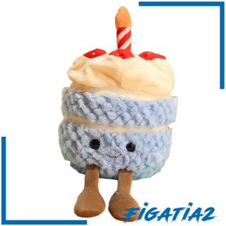 [Figatia2] ตุ๊กตายัดไส้ รูปเค้กวันเกิดน่ารัก ของเล่นน่ารัก สําหรับตกแต่งบ้าน ห้องนอนเด็ก ออฟฟิศ