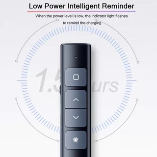 เลเซอร์พอยเตอร์ รีโมทพ้อยเตอร์ 2.4GHz Wireless Remote Control Presentation Presenter Mouse Laser Pointer