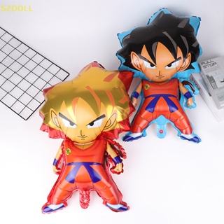 [cxSZDOLL] ลูกโป่งยางฟอยล์ ลายอนิเมะ Dragon Ball Z Son Goku สําหรับตกแต่งปาร์ตี้วันเกิดเด็ก