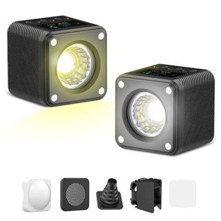 ไฟสตูดิโอ Ulanzi รุ่น L2 Bi-Color Mini COB Video Flash Light ไฟแบบ LED ติดหัวกล้อง ขนาดเล็กพกพาสะดวก