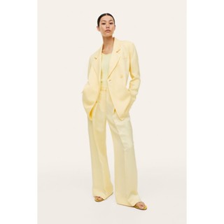 H&amp;M  Woman Linen-blend tailored trousers 1182901_1