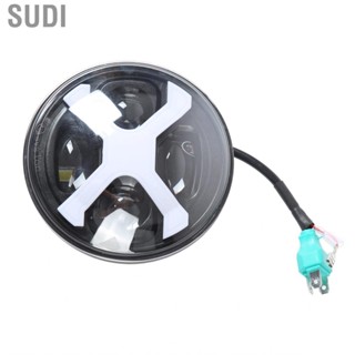 Sudi 6in 12V  Headlight 6000K‑6500K 3200lm High Brightness Universal for Car Motorcycle