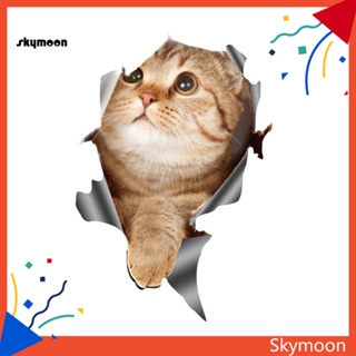 Skym* สติกเกอร์ ลายตลก กันน้ํา สําหรับตกแต่งรถยนต์ ของขวัญ