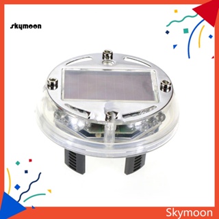 Skym* โคมไฟ LED พลังงานแสงอาทิตย์ กันน้ํา หลากสี สําหรับติดล้อรถยนต์