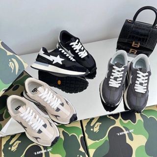 [Daigou Level] Bape sta Star รองเท้าผ้าใบลําลอง สําหรับผู้หญิง