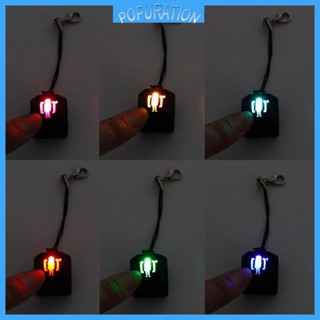 Pop พวงกุญแจสวิตช์คีย์บอร์ด มีไฟแบ็คไลท์ RGB LED ของเล่นบรรเทาความเครียด