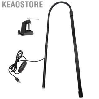 Keaostore Long Arm Flexible  ‑On Beauty Tattoo Lamp Dimmable Nail Art Reading Desk