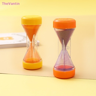 Thevantin นาฬิกาทรายจับเวลา ขนาดเล็ก 6 ชิ้น สําหรับเด็กอนุบาล