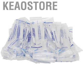 Keaostore Dental Explorers  Supplies 100PCS Corrosion Resistant for Household
