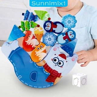 [Sunnimix1] บล็อกไม้ STEM Montessori ของเล่นเสริมการเรียนรู้เด็ก ของขวัญวันเกิด สําหรับเด็กผู้หญิง อายุ 3 4 5 6 7 ปี