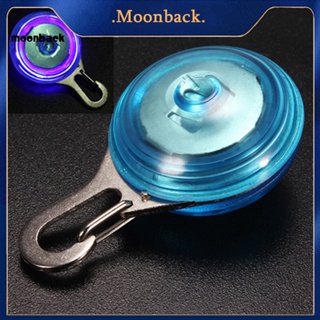 &lt;moonback&gt; จี้สร้อยคอ ทรงกลม น้ําหนักเบา 5 สี สําหรับสัตว์เลี้ยง สุนัข