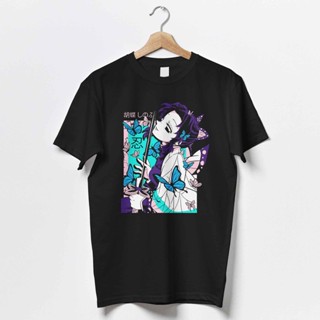 Demon Slayer Shinobu Kocho Anime Manga Graphic T-Shirt | Japanese Theme Anime Tee | Unisex Anime Graphic T-Shirts_03