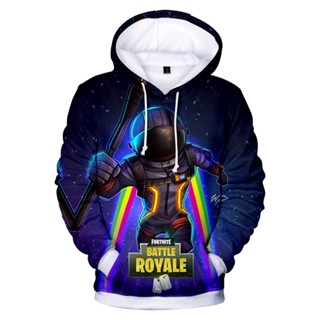 เสื้อกันหนาว มีฮู้ด พิมพ์ลายเกม Fortnite Night Fortnite 3 มิติ เหมาะกับฤดูใบไม้ร่วง และฤดูหนาว สําหรับผู้ชาย และผู้หญิง