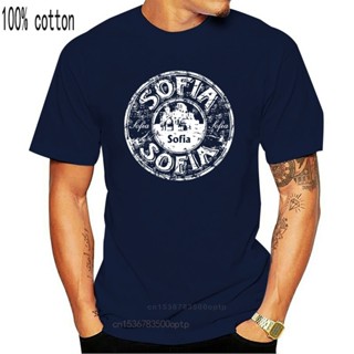 Brand Summer Men Cotton Clothing High Quality Custom Sofia City Bulgaria Grunge Stamp Print T-Shirtfunny Tshirt Sayings